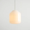 Lampa wisząca Flask Cotton L z kremowym kablem 2