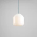 Lampa wisząca Flask Sapphire L z błękitnym kablem 5