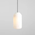 Lampa wisząca Flask Orchid M z czarnym kablem 2