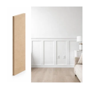 Lamel DIY boazeria angielska do malowania 1x10x207 cm LEO