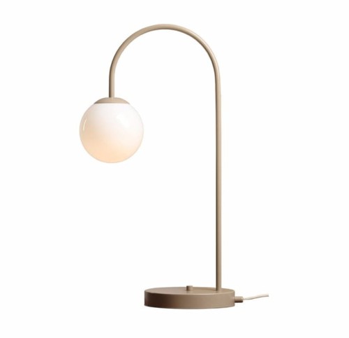 Lampa biurkowa Una Beige Beżowa