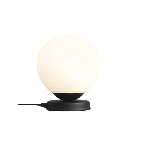 Lampka Biurkowa Ball Black M czarna