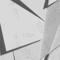 Panel ścienny 3D Kryształ PB05C Cliff Beton 6