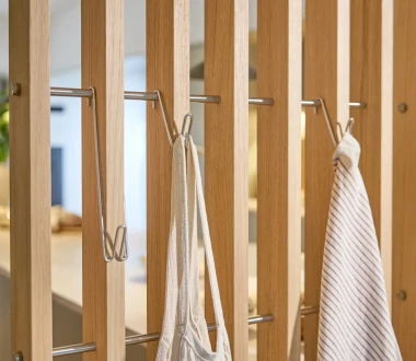 Haczyki wieszaki Alva 3 szt. - pasuje do ścianki Embrace BM1 Woodupp