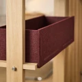 Pudełko z filcu Vigg bordowe - pasuje do ścianki Embrace BM2 Woodupp 5