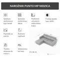 Narożnik rozkładany Punto 225 cm MP Nidzica 7