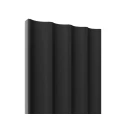 Panel ryflowany Laguna wklęsły - CZARNY 11x1,1x2x275 cm LEO 5