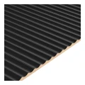 Panel ryflowany Laguna wklęsły - CZARNY 11x1,1x2x275 cm LEO 8