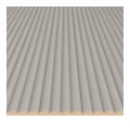 Panel ryflowany Montero półwałki - KASZMIR 11,5x1,6x2x275 cm LEO 5