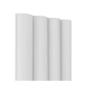Panel ryflowany Montero półwałki - BIAŁY 11,5x1,6x2x275 cm LEO 6