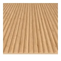 Panel Montero półwałki - DĄB NATURALNY 11,5x1,6x2x275 cm LEO 7