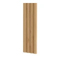 Panel Montero półwałki - DĄB NATURALNY 11,5x1,6x2x275 cm LEO 2