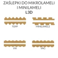 Zaślepki L3D - komplet 2 szt. naklejek w kolorze zamówionych paneli 4