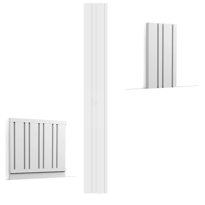 Panel ścienny 3D Bar Mix W119 Orac 200 x 25 x 2 cm