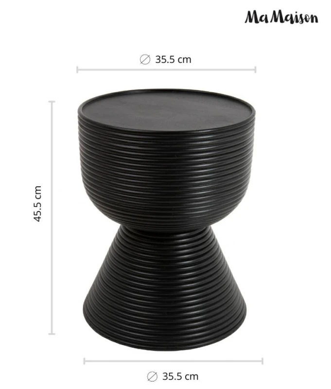 MaMaison stolik LAPIS 36 czarny 8