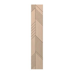Panel frezowany RAVENO fornirowany 50x275 cm LEO