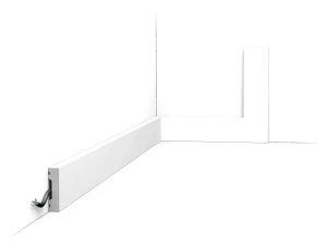 Listwa przypodłogowa malowana SX162-RAL9003 Square Orac