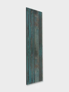 Akupanel 60x240 cm Niebieski Vintage - lamele na czarnym filcu Woodupp