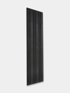 Akupanel 60x300 cm Czarny Popiół - lamele na czarnym filcu Woodupp