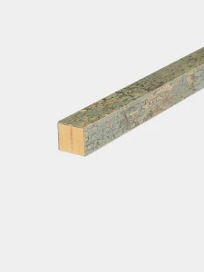 Lamela Końcowa 22 mm Szary Vintage- montaż bezpośrednio na ścianie Woodupp