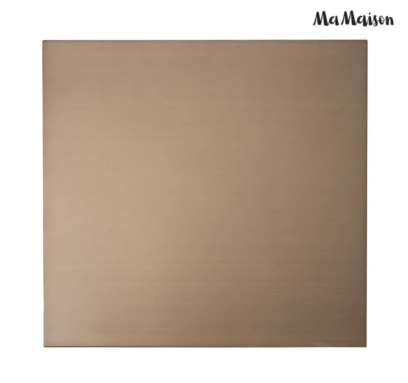MaMaison stolik VECTOR 55 szczotkowane    złoto 4