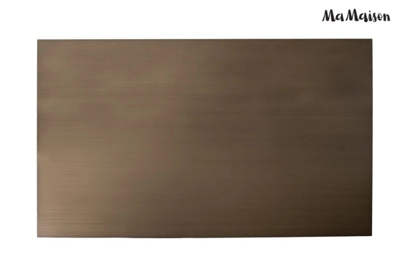 MaMaison stolik kawowy VECTOR 130         szczotkowane złoto 4