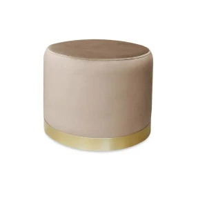 Pufa Lux podstawa złota metalowa 40cm