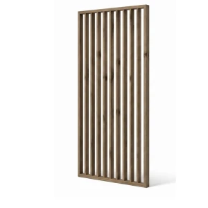 Ścianka ażurowa Ciemny Dąb 3x6cm - gotowy zestaw 35-275 cm LEO