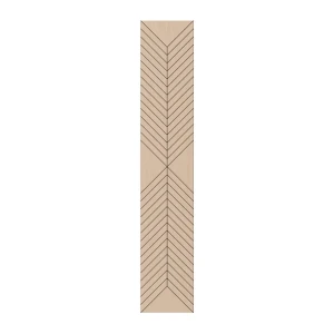 Panel frezowany SPIGATO fornirowany 50x275 cm LEO