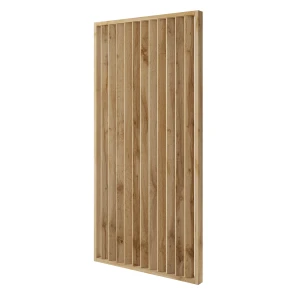 Ścianka z lameli pod kątem 45 stopni – Dąb Wotan – gotowy zestaw 51–275 cm L3D
