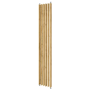 Ścianka z lameli Modulo – Dąb Wotan – 45,8 cm szerokości L3D