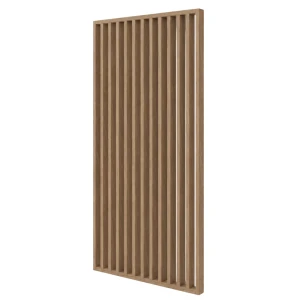 Ścianka z lameli – Dąb Casella – gotowy zestaw 51–275 cm L3D