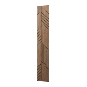 Panel frezowany RAVENO Fornir Orzech Amerykański 50x275 cm LEO