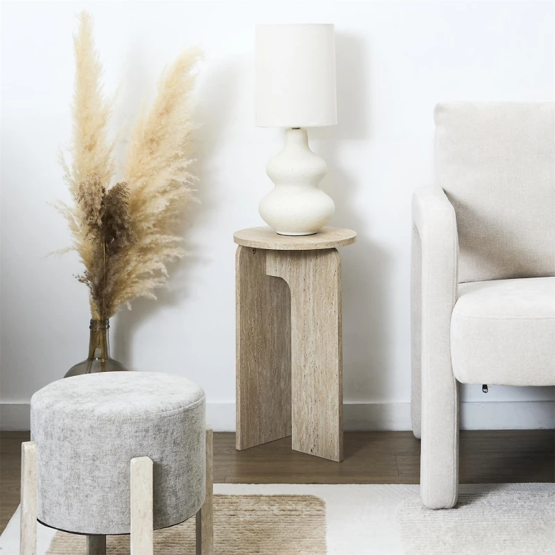 Stolik pomocniczy Stone trawertyn 5