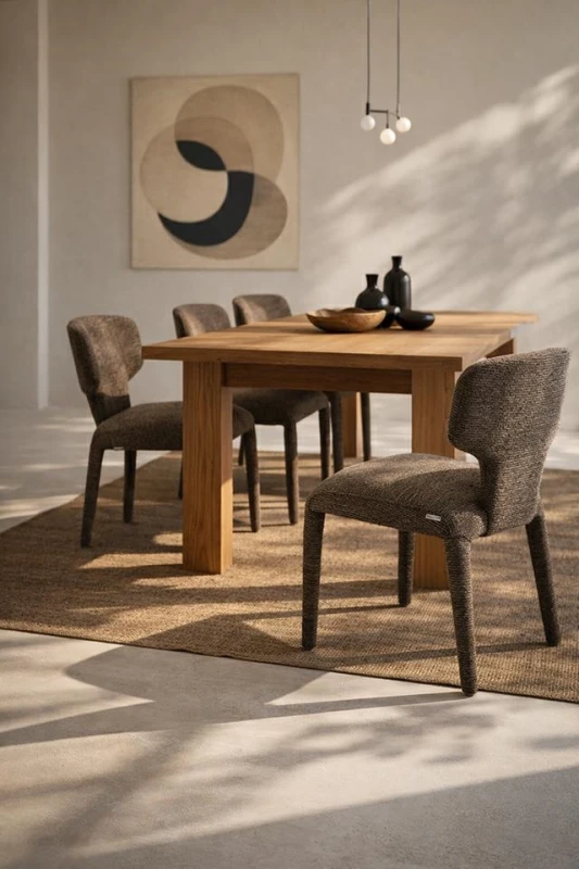 Krzesło APULIA brązowe / taupe 10