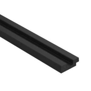 Lewe zakończenie lameli Stretto Czarnej L0101LB 270 x 3,6 cm Mardom