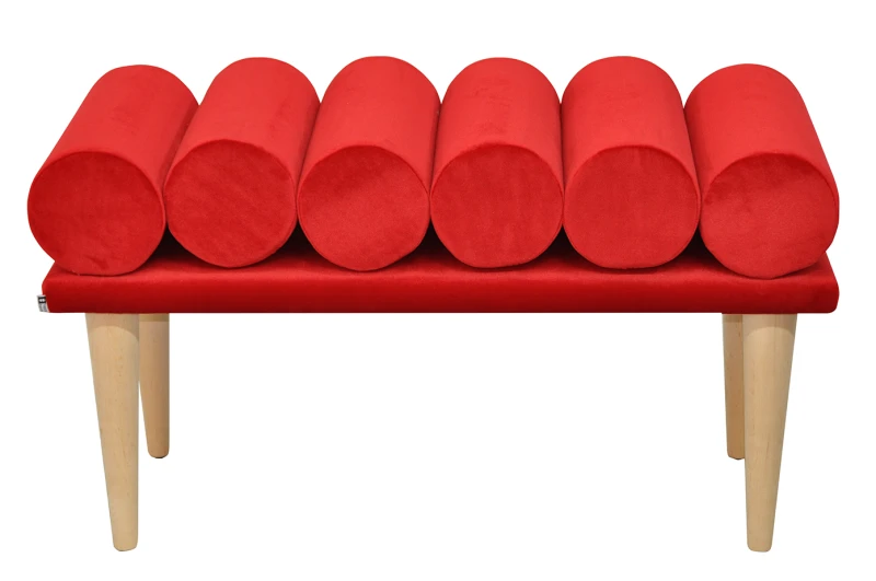 siedzisko ławka Yoko red