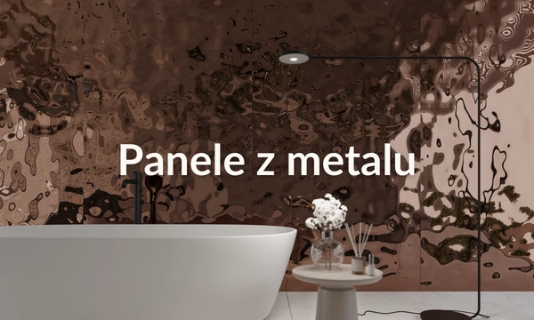 Panele ze stali nierdzewnej metalowe DECOSTREET