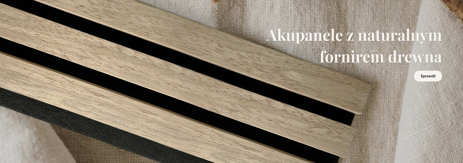 Akupanele fornir naturalny dąb DECOSTREET