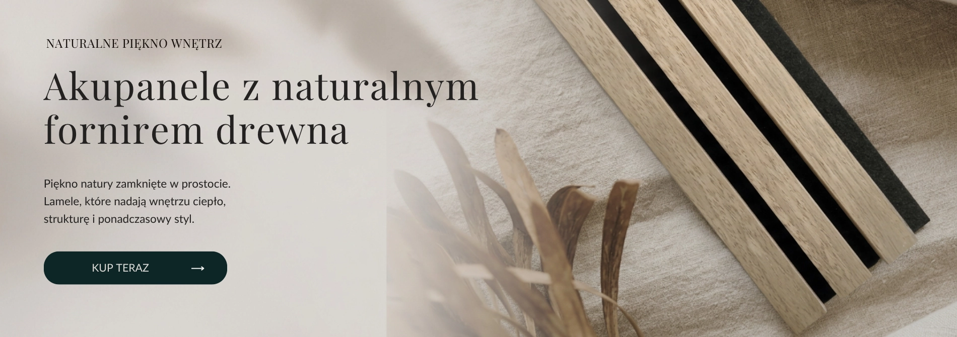 Akupanele fornir naturalny dąb DECOSTREET
