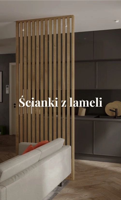Ścianka z lameli ażurowa DECOSTREET