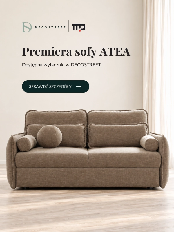 Sofa Atea - premiera DECOSTREET