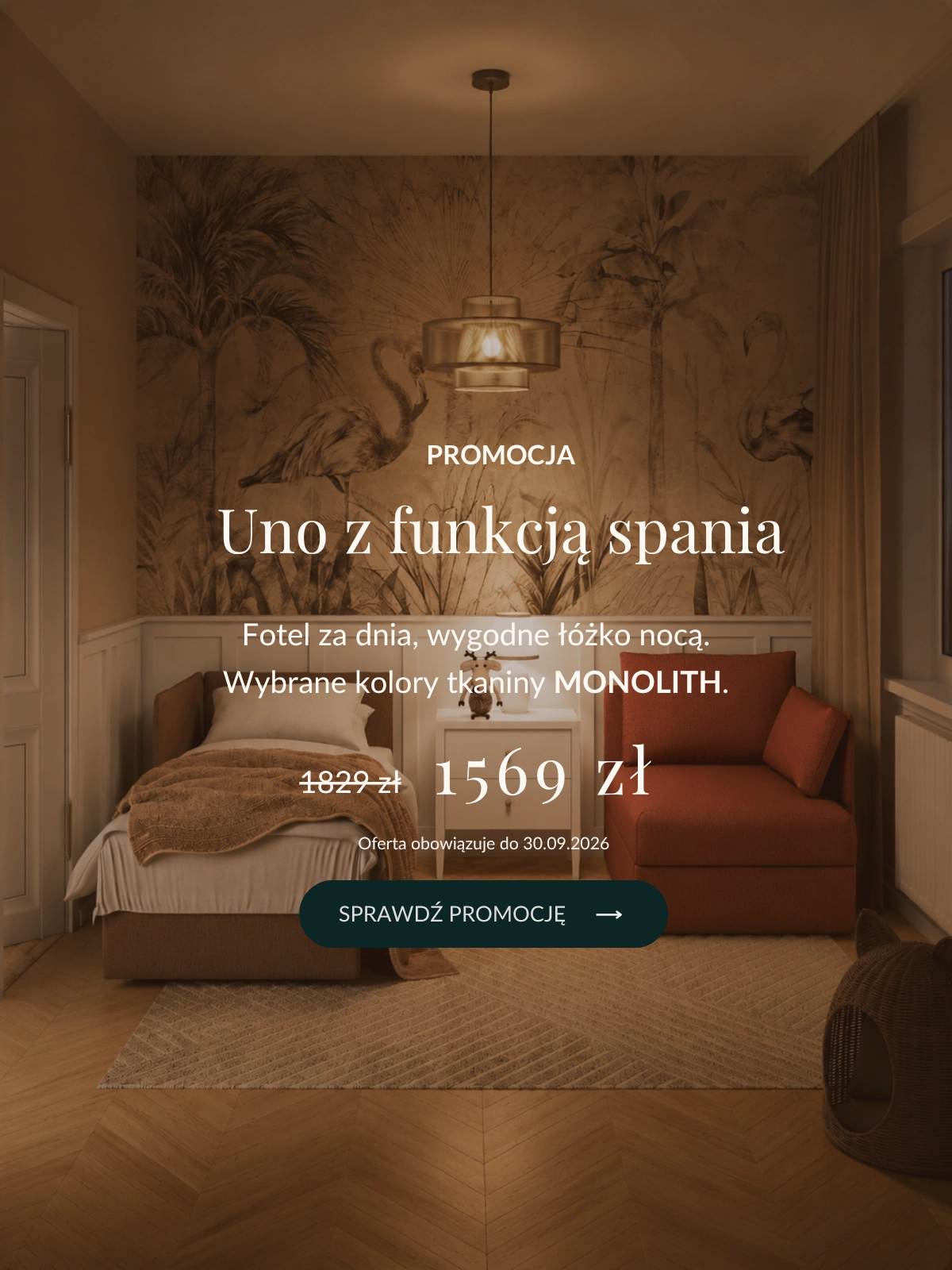 Sofa fotel Uno mp nidzica promocja 2026 DECOSTREET