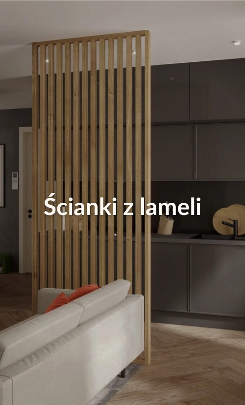 Ścianka z lameli ażurowa DECOSTREET