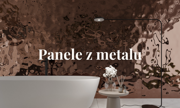 Panele ze stali nierdzewnej metalowe DECOSTREET